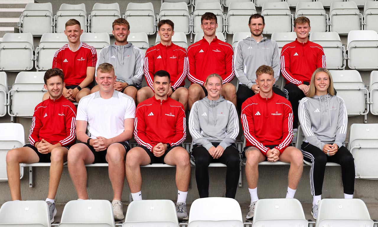 A photograph of Russell Anderson Foundation coaches at Aberdeen Sports Village