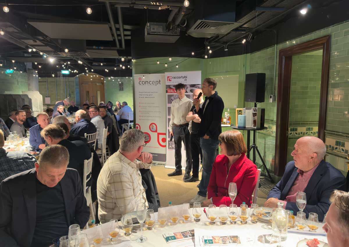 The Russell Anderson Foundation hosted it's first whisky tasting fundraiser, sponsored by Raccortubi and Concept