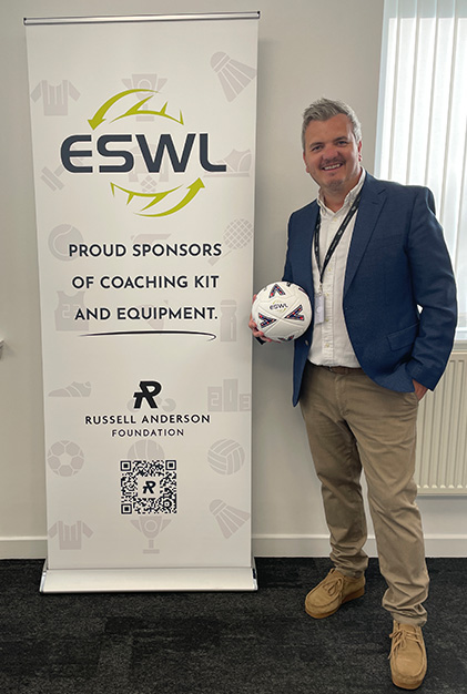 A photograph of Iain Dougary, Managing Director, ESWL